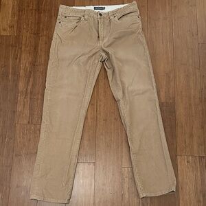 LL Bean Signature Slim Straight Corduroy Pants